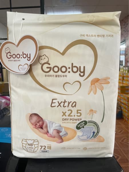 Bỉm Goo:by Little dán NB72