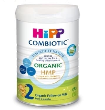 Sữa HiPP Organic Combiotic số 2 800g