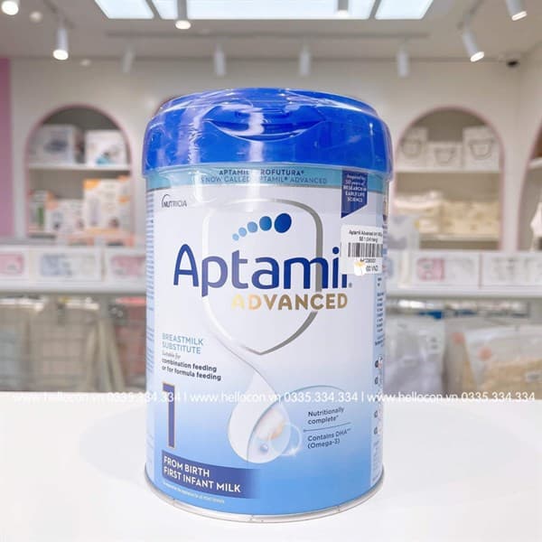 Sữa Aptamil Anh Advanced số 1 800g