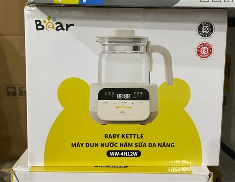 KM Colos: Máy đun nước hâm sữa đa năng Bear